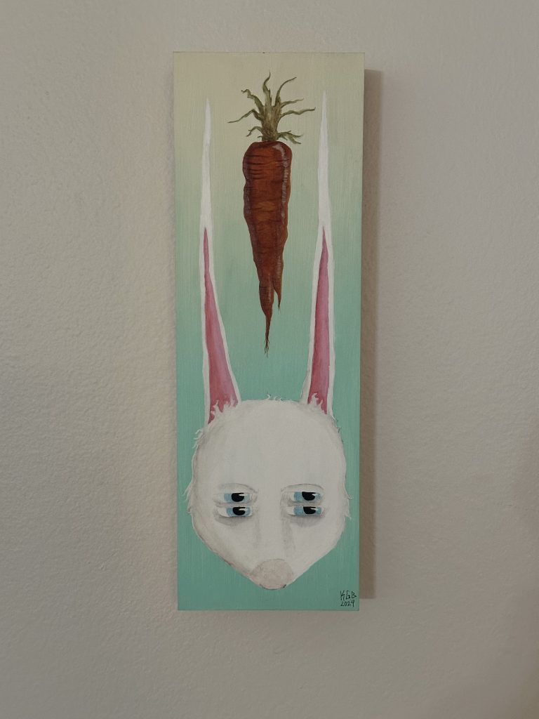 Gimmie Dat Carrot, Kurt Brizzolara, kurt Brizzolara Tustin, kurt Brizzolara Orange County, kurt Brizzolara art, kurt art
